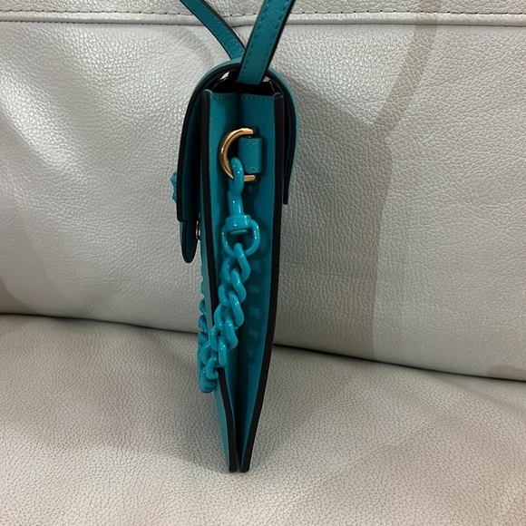 FINAL DROP / SALE!! Versace La medusa 3D logo leather shoulder crossbody bag NEW - Picture 3 of 7